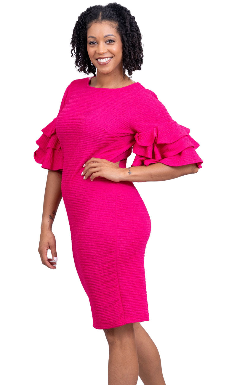 Allen Kay Dress Knit MTXD3058-Pink, Pink / 16 | Church Suits For Less Allen Kay Dress Knit MTXD3058-Pink, Pink / 16 | Church Suits For Less