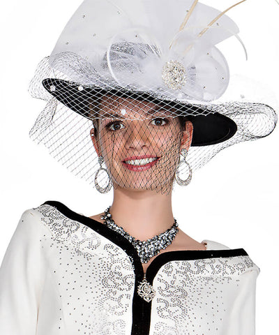 Champagne Italy Church Hat 5963
