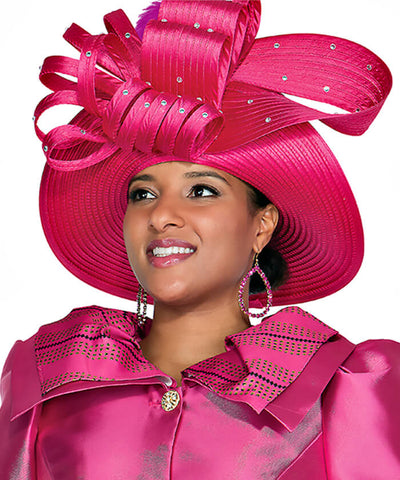 Champagne Italy Church Hat 5973