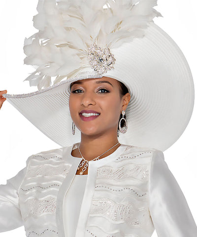 Champagne Italy Church Hat 6004
