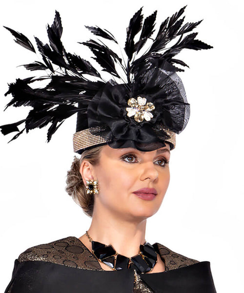 Champagne Italy H5961-RED-IH Church Hat main image 0