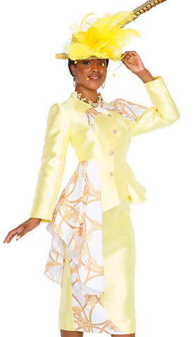 Champagne Italy Church Suit 5878