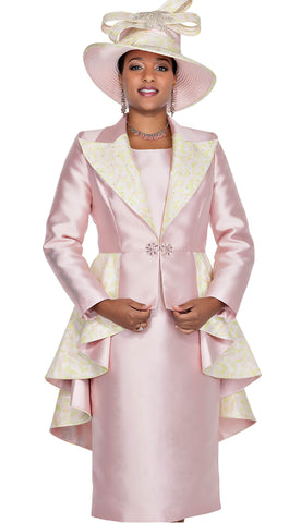 Champagne Italy Church Suit 6013