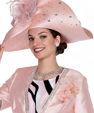Champagne Italy Church Hat 6023
