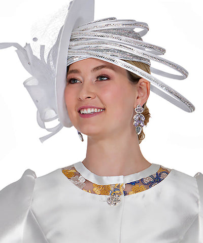 Champagne Italy Church Hat 6025