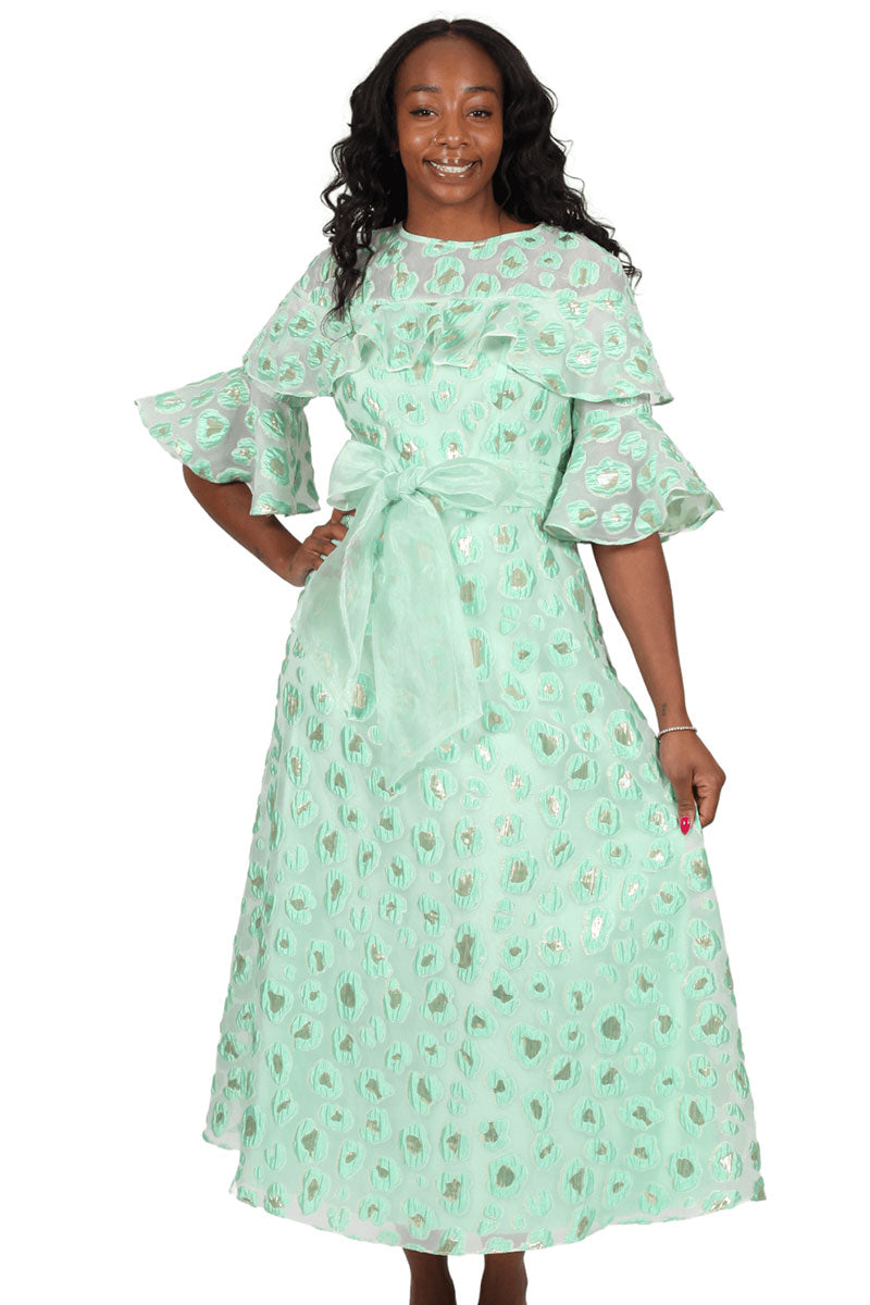 maxi dress for church PULEN Pule Long Sleeve Dress for Women Church Clergy Dress for Women Long Sleeve A Line Elegant Maxi Dress with Stand Collar and Belt, Women's, Size: