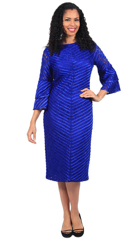 Diana Couture Dress 8569-Royal Blue
