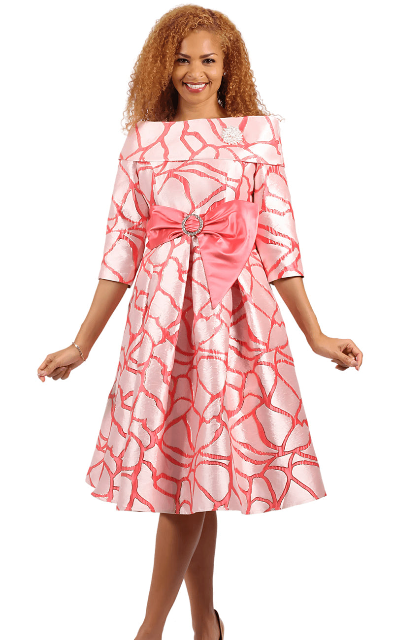 Diana Couture 8986 Church Dress Pink / 16