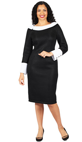 Diana Couture Dress 8721-Black