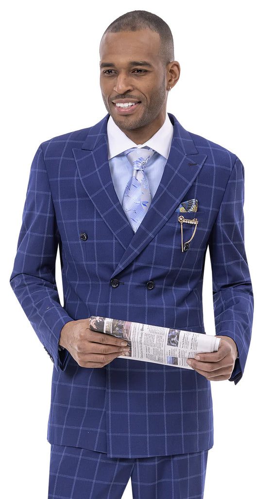 EJ Samuel Modern Fit Suit M2769 - Church Suits For Less
