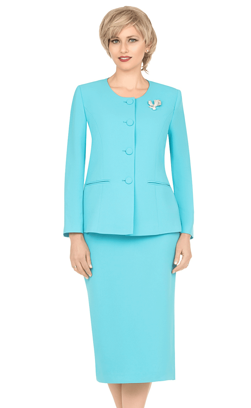 Giovanna Usher Suit S0743-Navy main image 0
