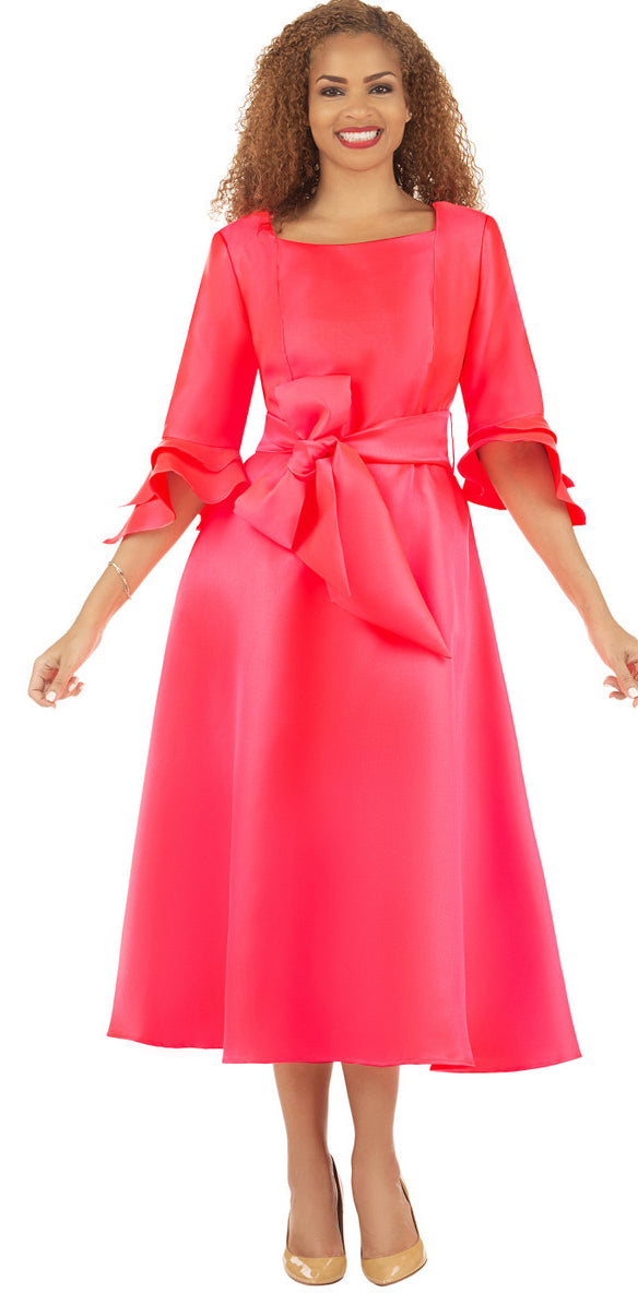 Giovanna Dress D1586-Neon Hot Pink, Neon Hot Pink / 18W | Church Suits For Less Giovanna Dress D1586-Neon Hot Pink, Neon Hot Pink / 18W | Church Suits For Less