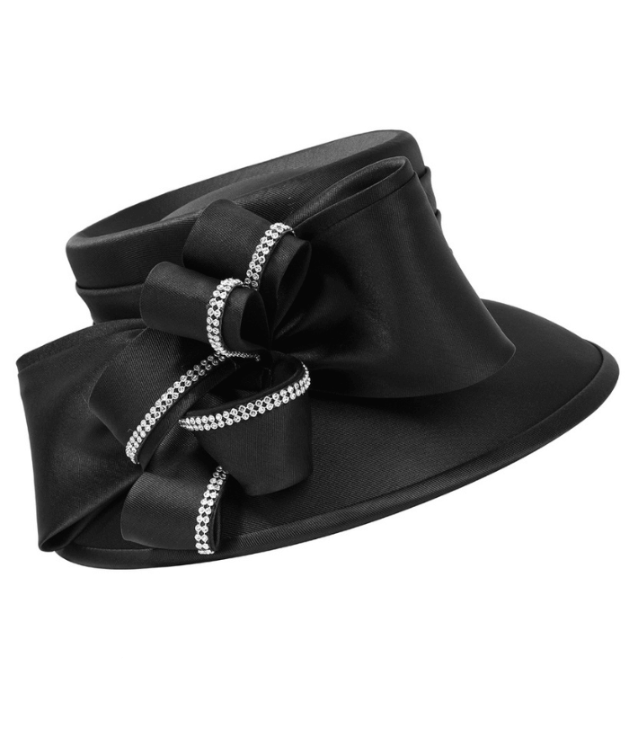Giovanna Church Hat H0960-Brown Multi main image 1
