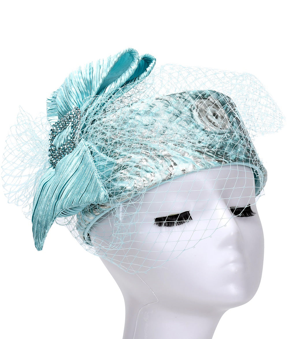 Giovanna Church Hat HM1015-Fuchsia