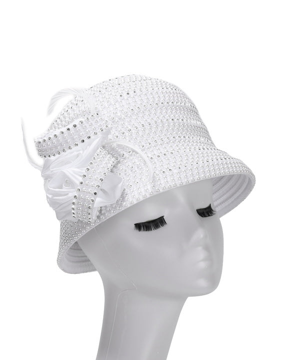 Giovanna Church Hat HR22115-Black main image 0