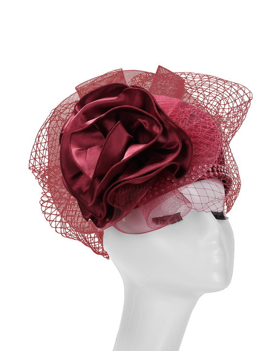 Giovanna Church Hat HR22138-Black