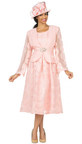 Giovanna Church Dress D1345C-Pink