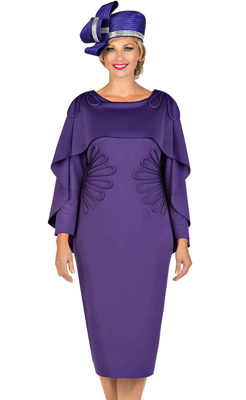 Giovanna Dress D1590C-Purple