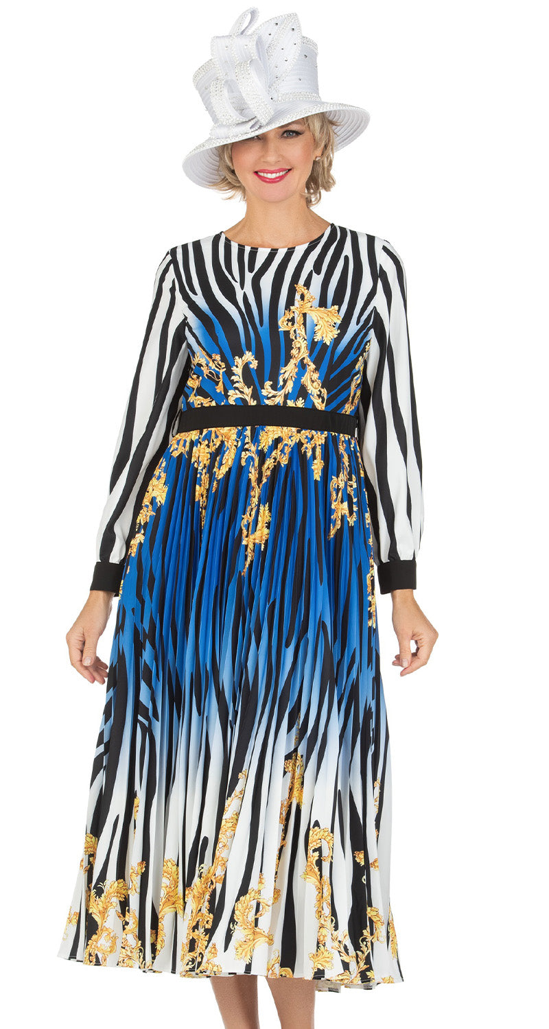Giovanna Church Dress D1643, Multi / 18W Giovanna Church Dress D1643, Multi / 18W