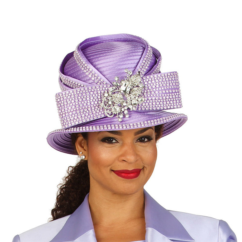 Giovanna Church Hat HG1152-Ice Blue main image 0