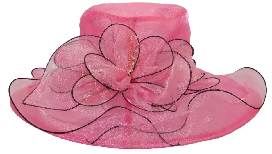 knee length dresses for ladies Women Church Hat BDF-9217C Pink, Pink / One Size Fits All