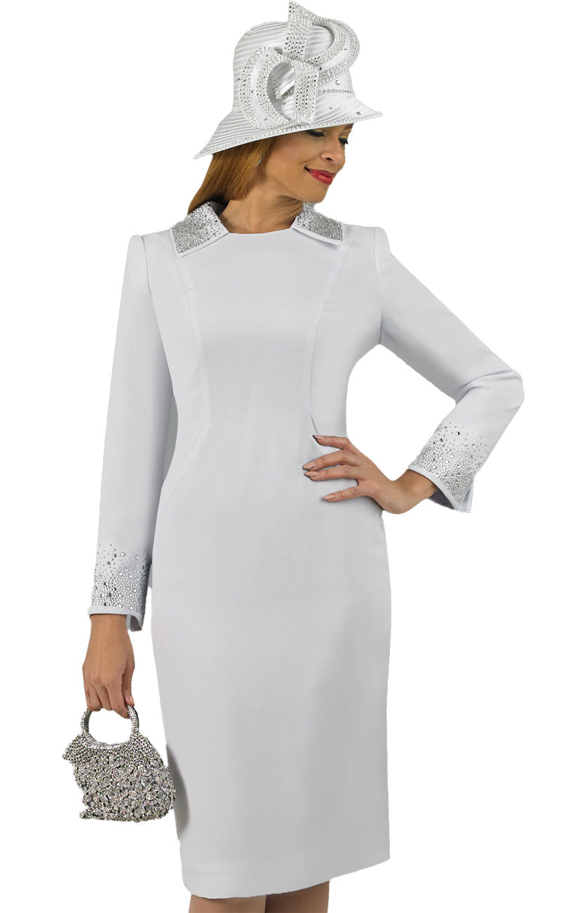 lily and taylor white dresses Lily And Taylor 4879-WHT White / 20