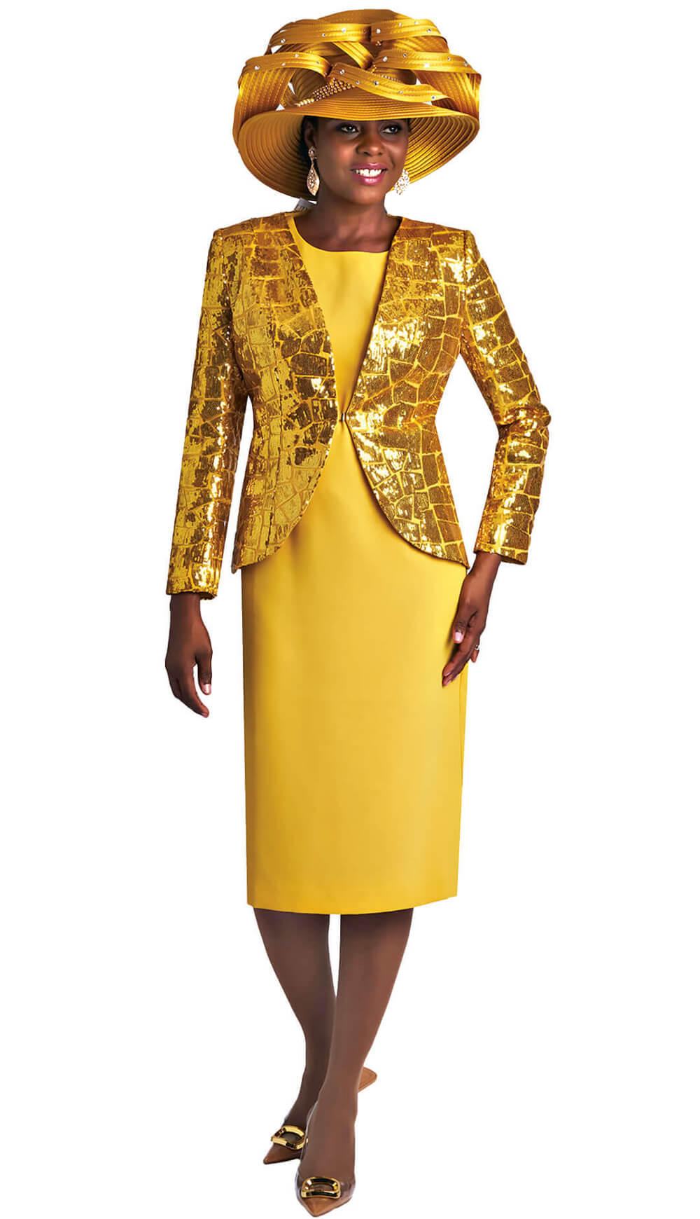 Lily And Taylor Dress 4726, Honey