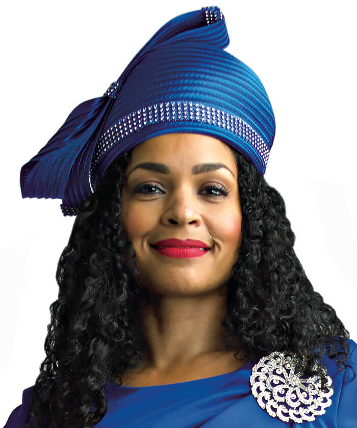 Lily and Taylor Hat H208 - Royal
