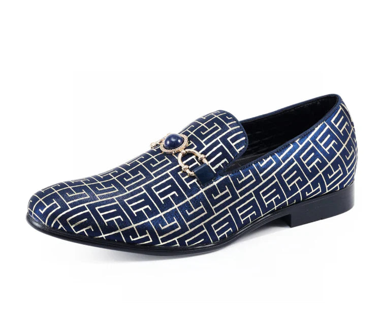 Men Dress Shoe Kazimar Navy, Navy / 9 | Church Suits For Less