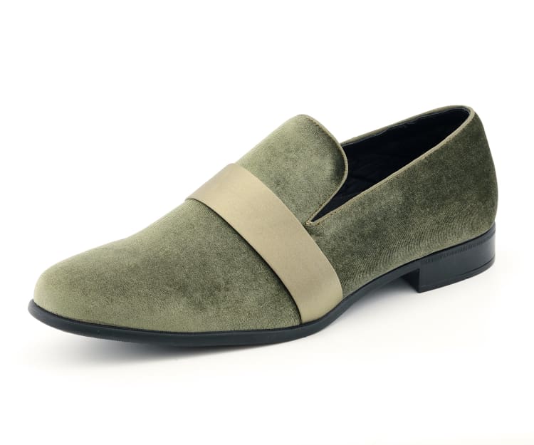 slim fit dress slacks Green Oxford Shoes | Fast Shipping main image 1