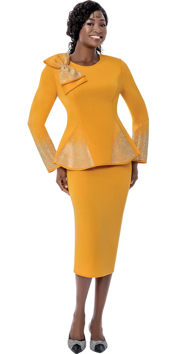 Terramina Church Suit 7108C-Sunkist – Church suits for less