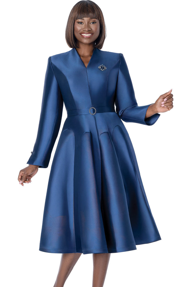 navy blue church dress for women Terramina 7045-Navy – Church suits less Size:MEDIUM - US MEN 7 - UK 6.5 - EU 40 Mathariel Wedding Dress Forest Sleeveless Chiffon SM_R