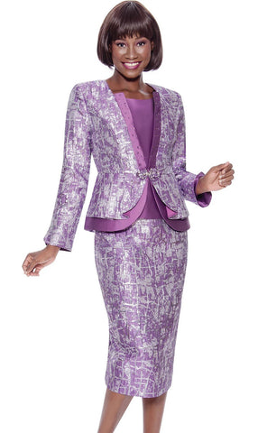 Terramina Church Suit 7130-Lavender - Church Suits For Less