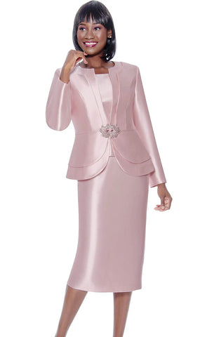 Terramina Church Suit 7121-Rose - Church Suits For Less