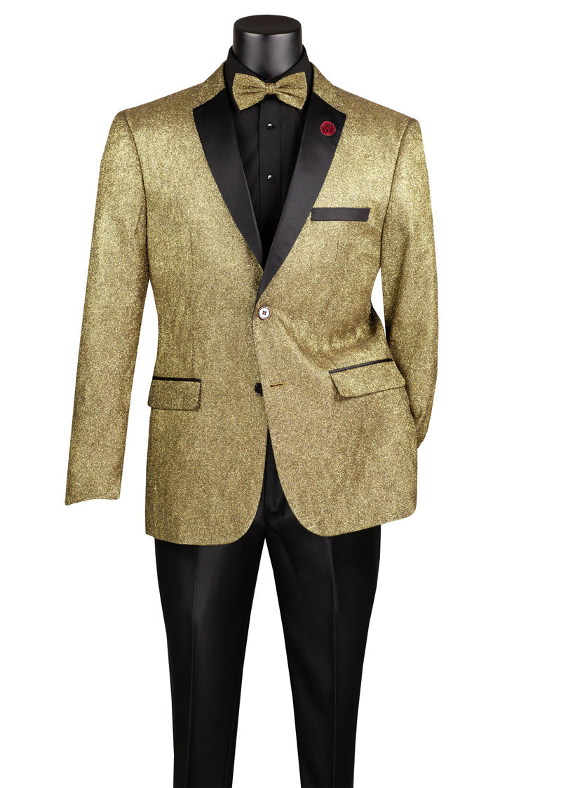 Men Modern Fit Sport Jacket BM-4C Gold main image 1