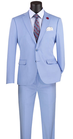 Vinci Suit 2PP-Light Blue