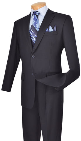 Vinci Suit V2TR-Navy Blue - Church Suits For Less