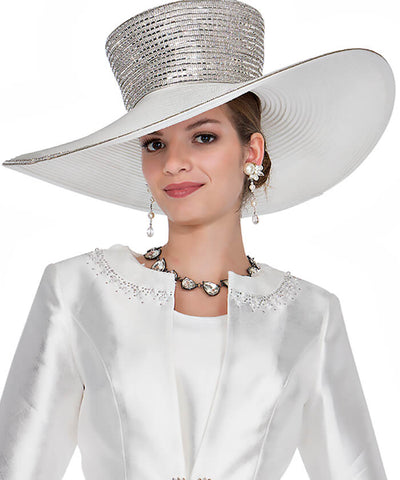 Champagne Italy Church Hat 6058