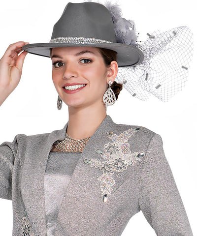Champagne Italy Church Hat 5959