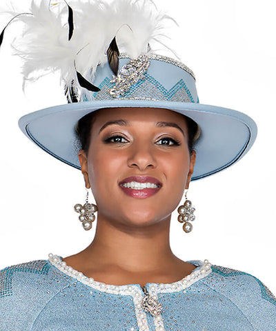 Champagne Italy Church Hat 5962