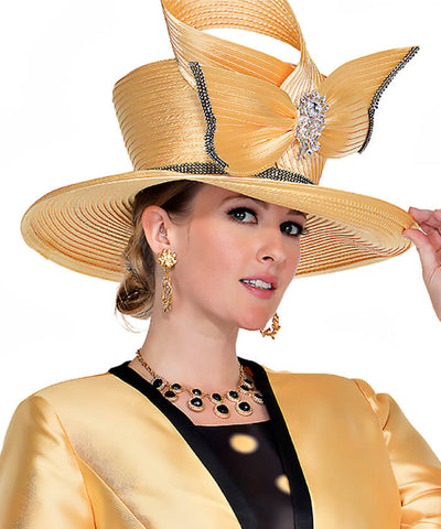 Champagne Italy Church Hat 6069