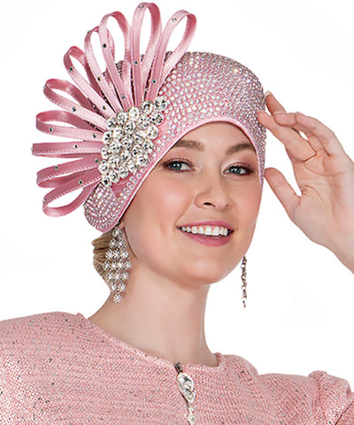Champagne Italy Church Hat 5977