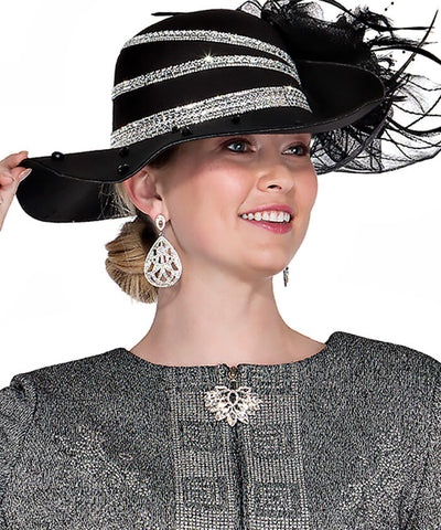 Champagne Italy Church Hat 5964