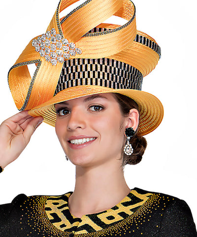 Champagne Italy Church Hat 5951