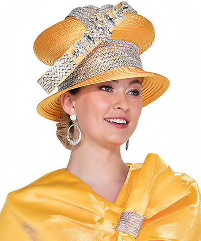 Champagne Italy Church Hat 6067