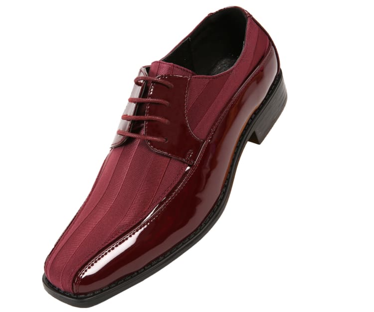 Men Tuxedo Shoes MSD-179 Burgundy Church suits for less Men Tuxedo Shoes MSD-179 Burgundy Church suits for less