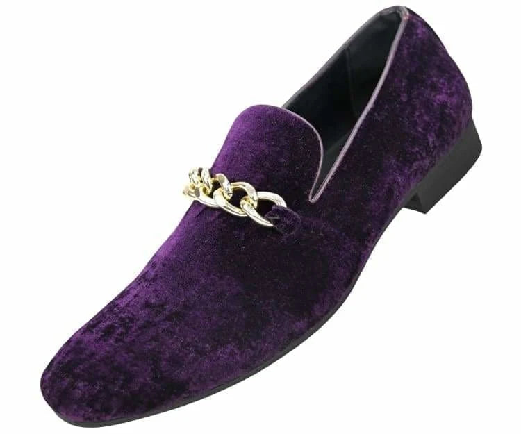 Men Dress Shoes MSD-FAY-33, Purple / 10