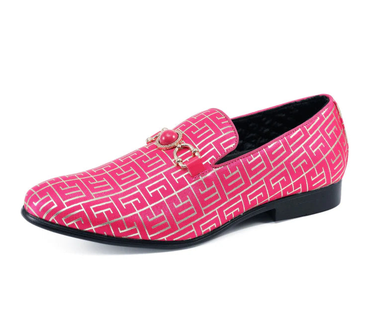 Shoes Designer Dress For Less Men Dress Shoe Kaz Fuchsia – Church
