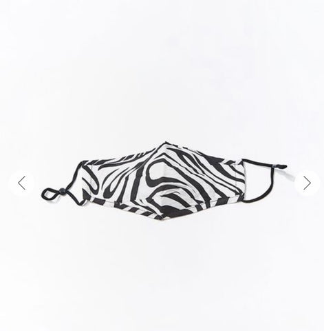 Fashion Face Mask-0421-Zebra Print