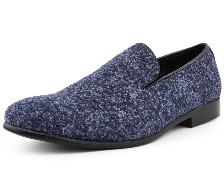 Men Dress Shoes MDS-Barnes-IH, Navy / 15